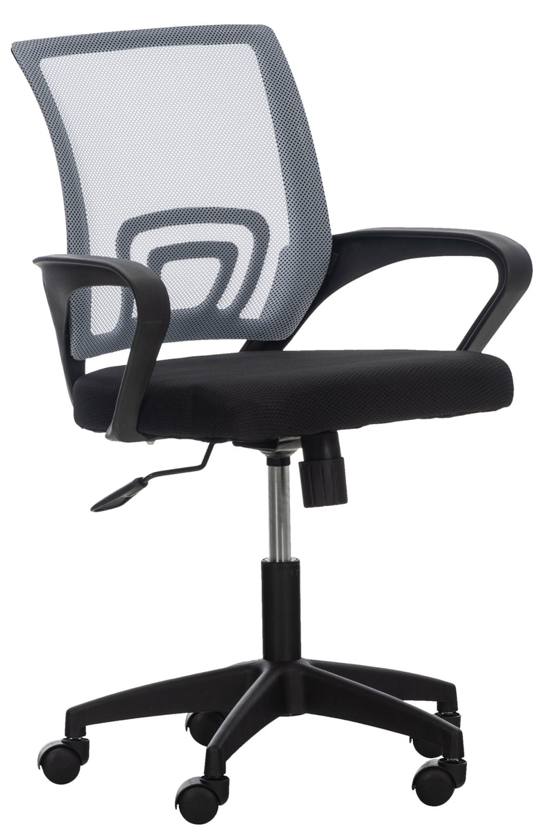 IFDC - Chaise de Bureau sur Roulettes, Hauteur Variable de 44'' à 47'', Noir