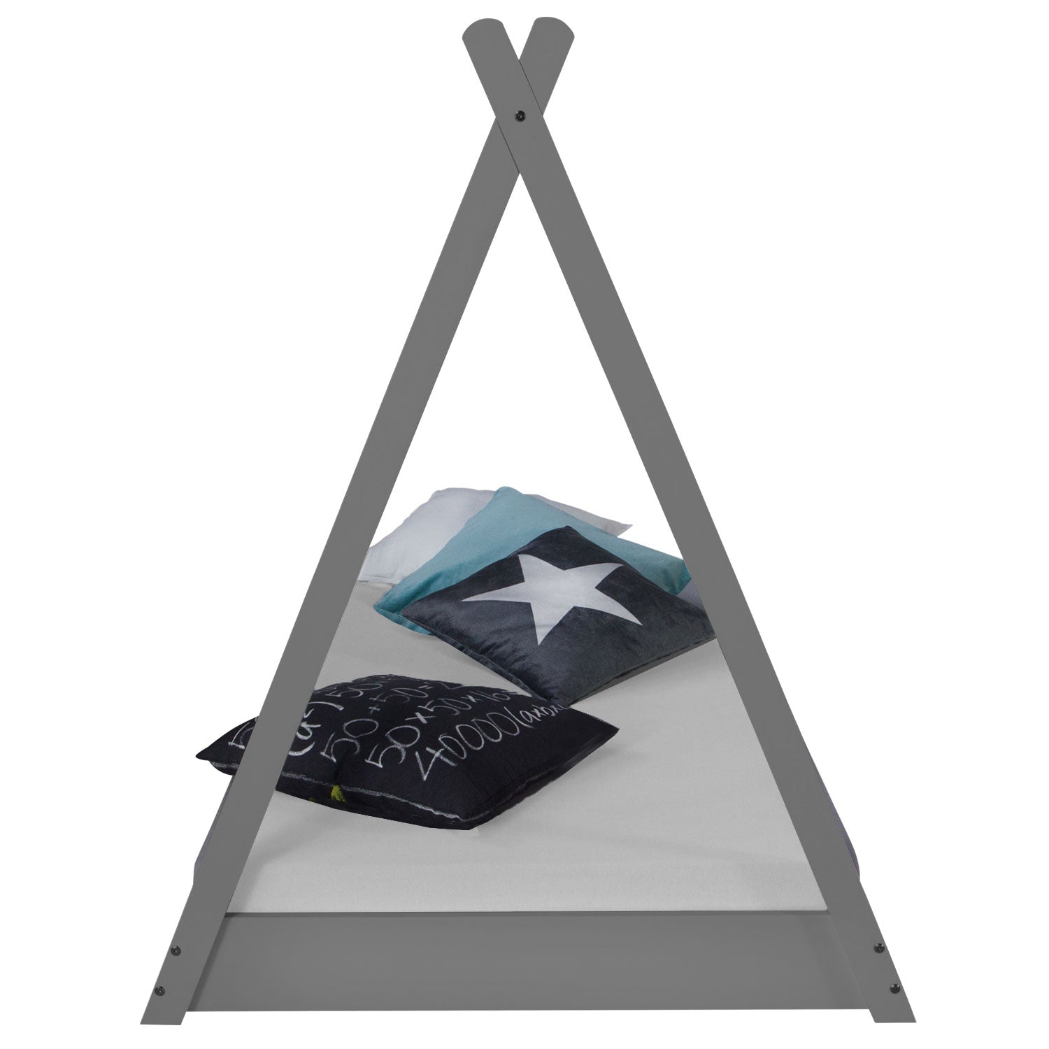 Lit enfant Teepee 90x200 + toile de tente